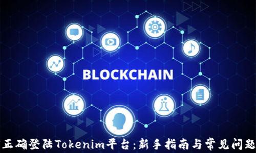 
如何正确登陆Tokenim平台：新手指南与常见问题解析