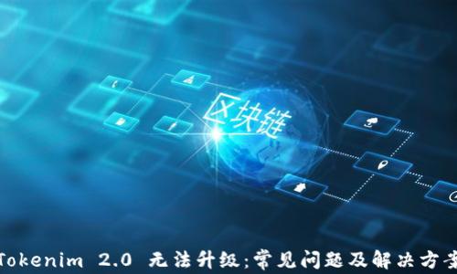 
Tokenim 2.0 无法升级：常见问题及解决方案