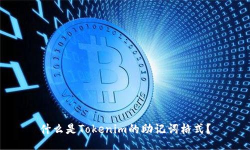 什么是Tokenim的助记词格式？