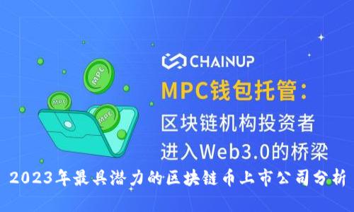 2023年最具潜力的区块链币上市公司分析