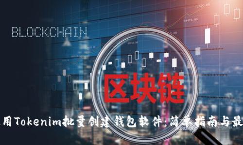 如何使用Tokenim批量创建钱包软件：简单指南与最佳实践