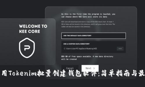 如何使用Tokenim批量创建钱包软件：简单指南与最佳实践