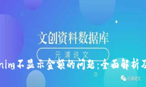 解决Tokenim不显示金额的问题：全面解析及解决方案